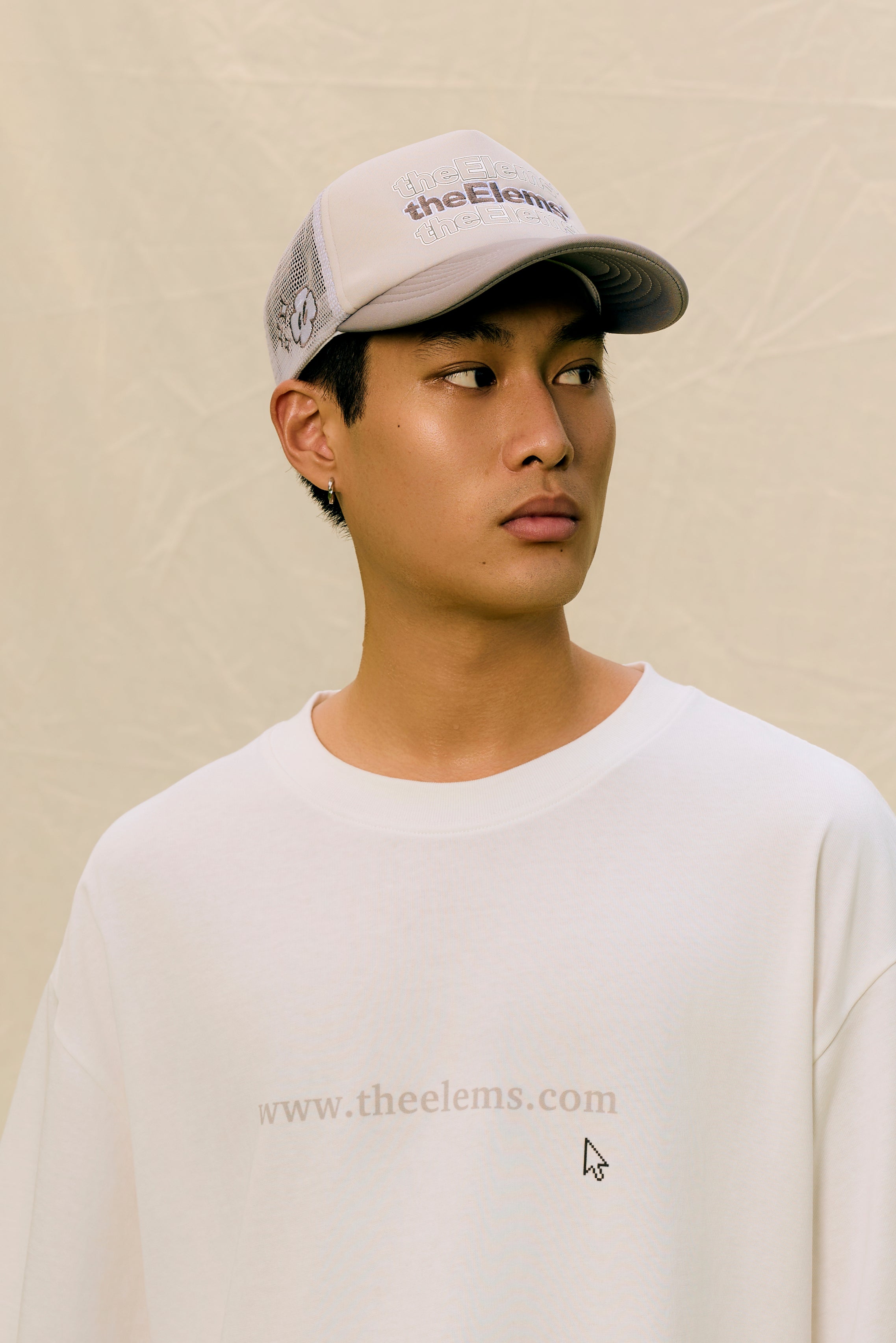 C4 Trucker Hat - Light Gray