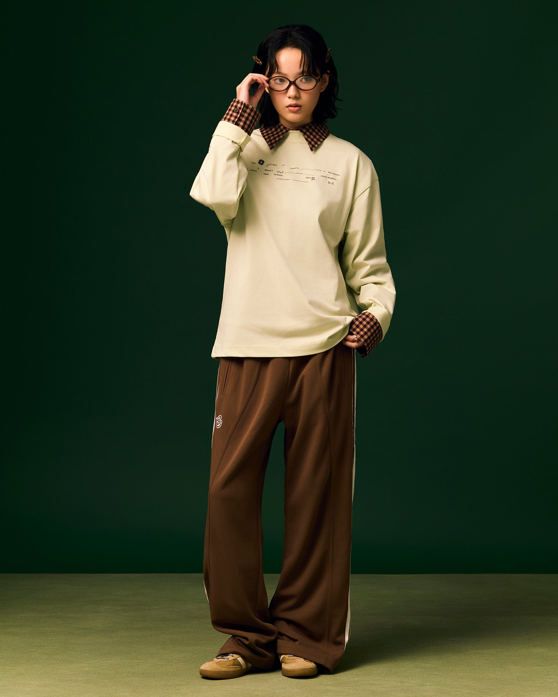 Track Pant - Brown