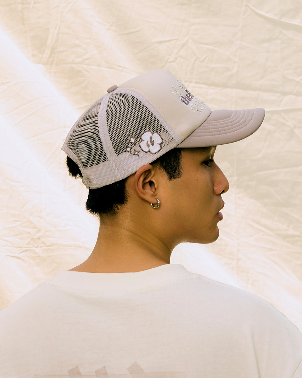C4 Trucker Hat - Light Gray