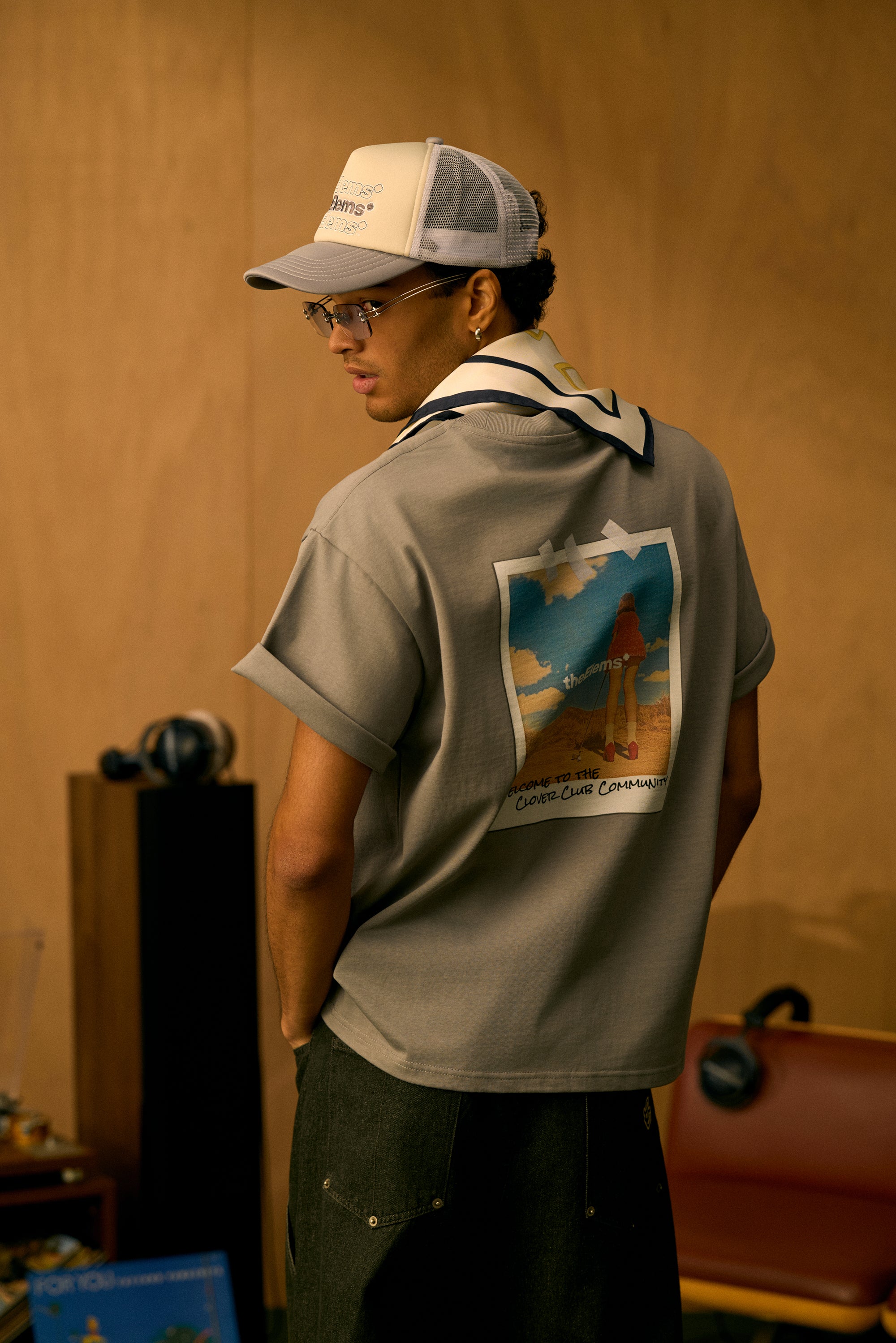 Golf and Polaroid T-Shirt - White