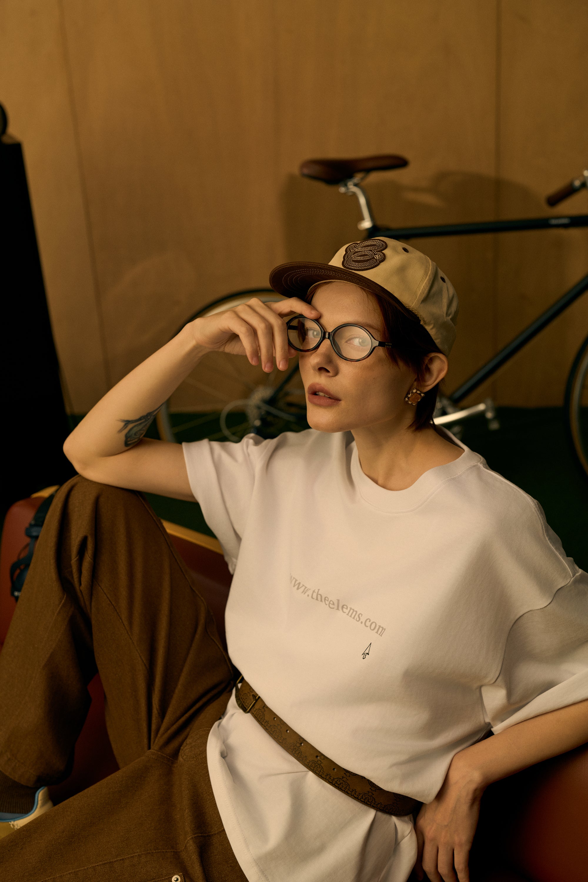 C2 Jukebox 6 Panel Hat - Brown