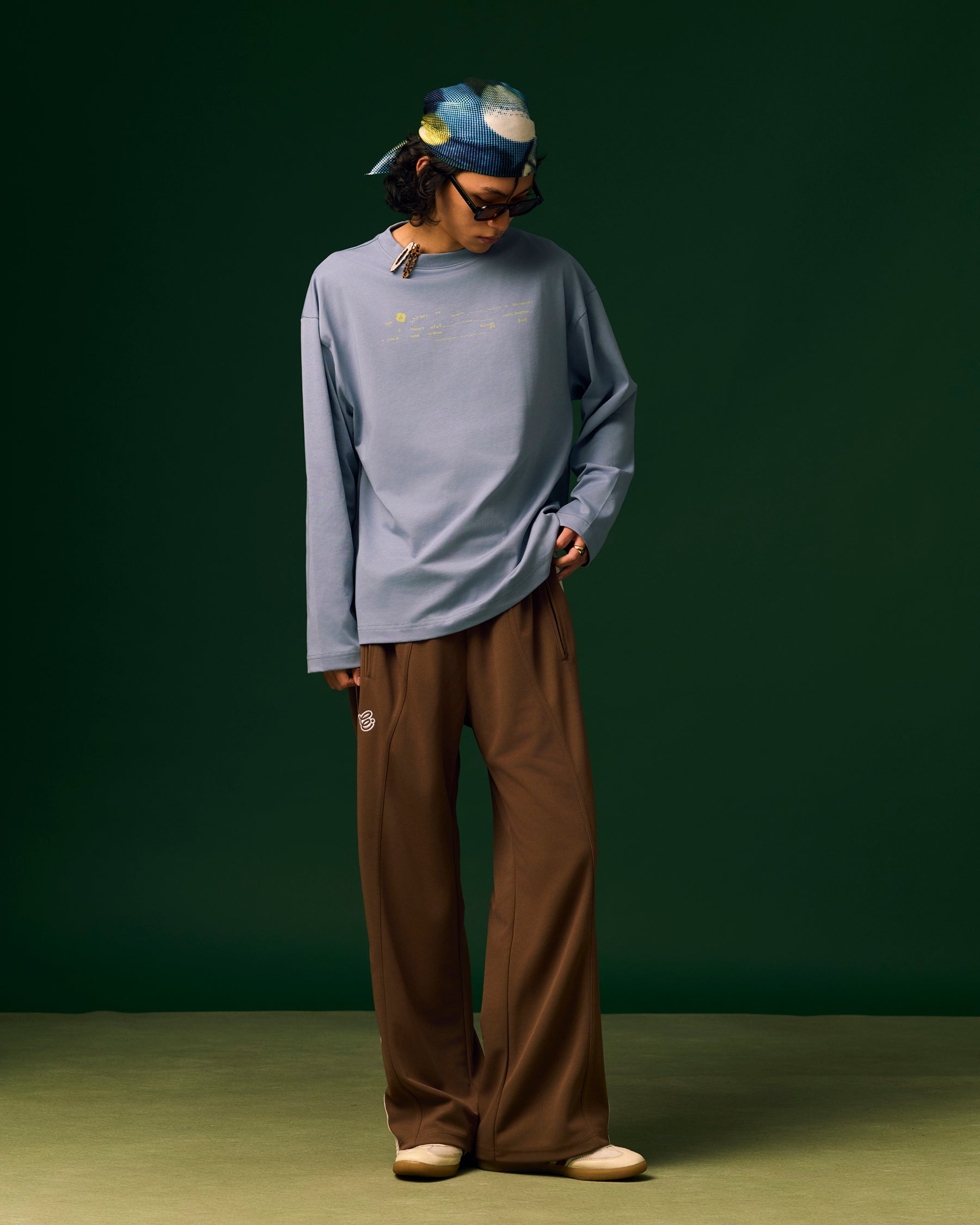 Track Pant - Brown