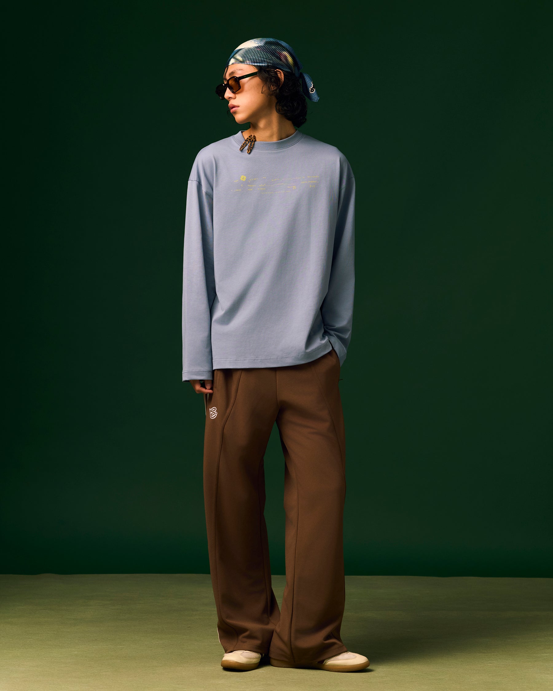 Track Pant - Brown