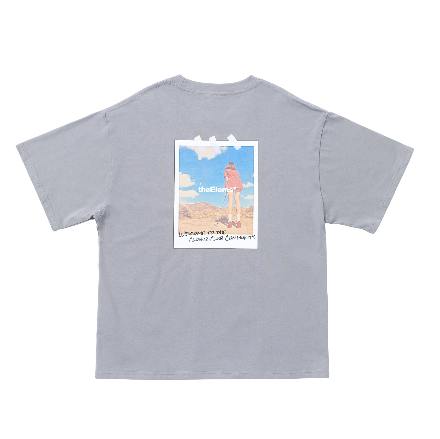 Golf and Polaroid T-Shirt - Gray