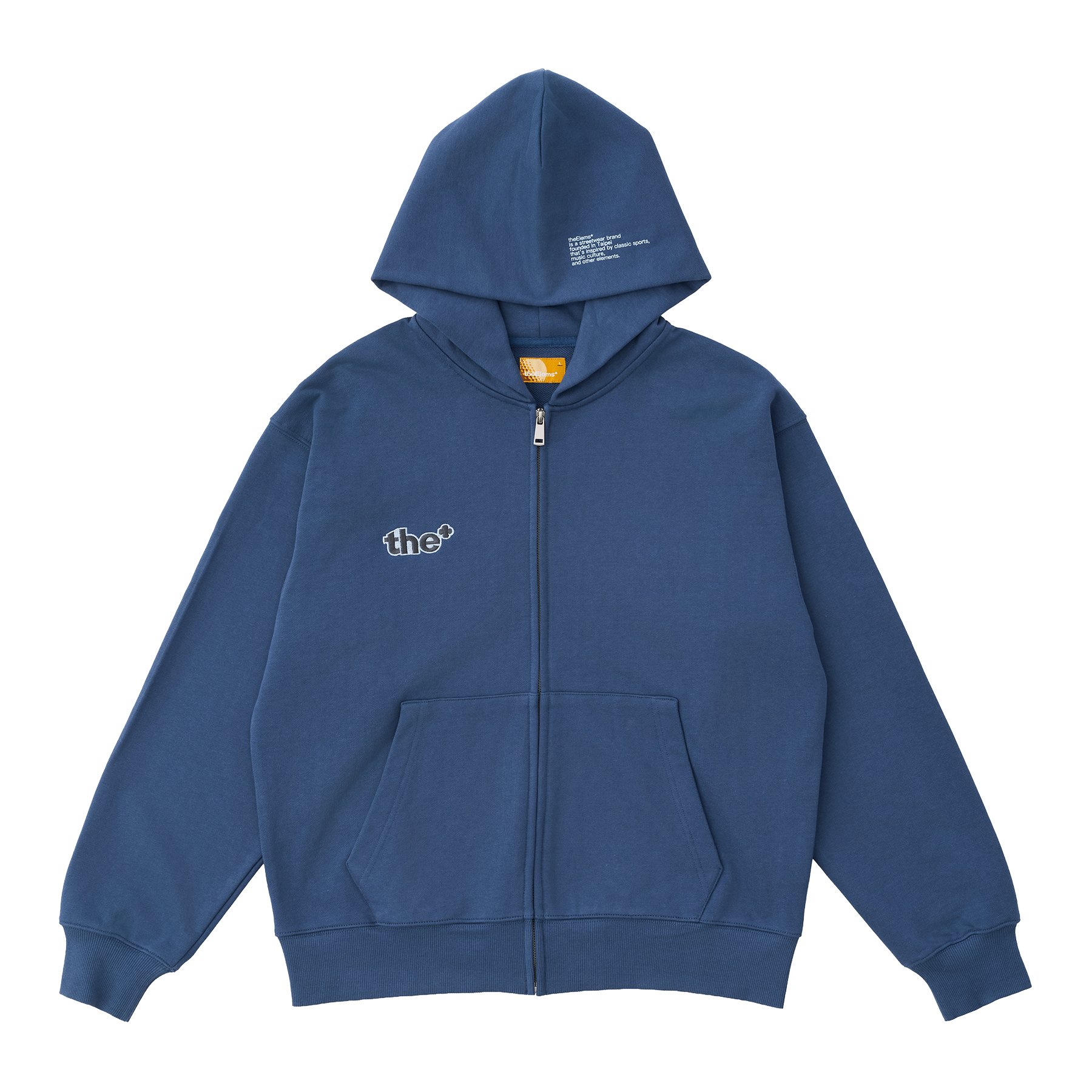 Zip Hoodie - Blue