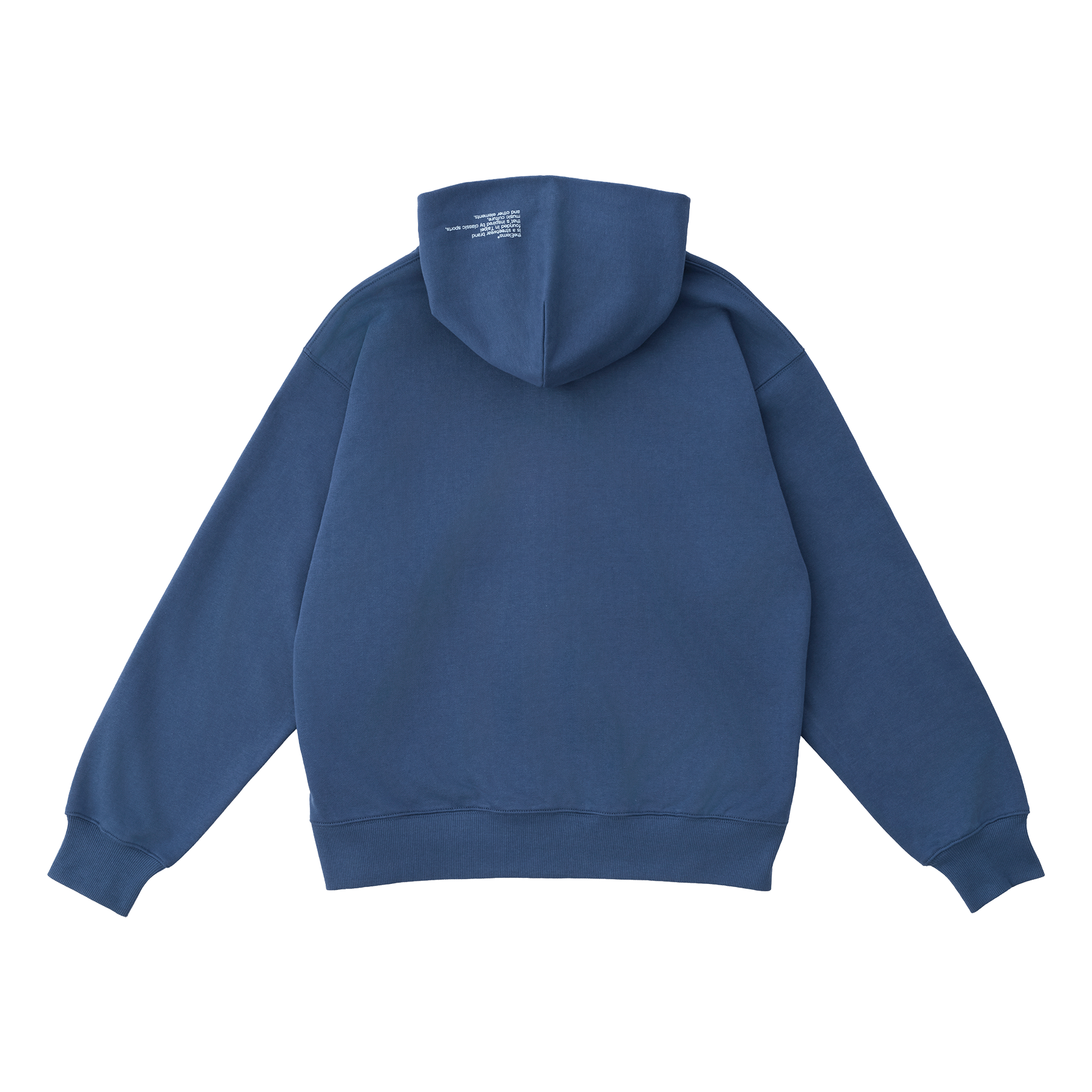 Zip Hoodie - Blue