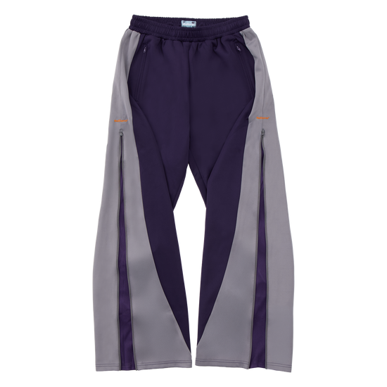 Zip-Off Track Pant - Purple