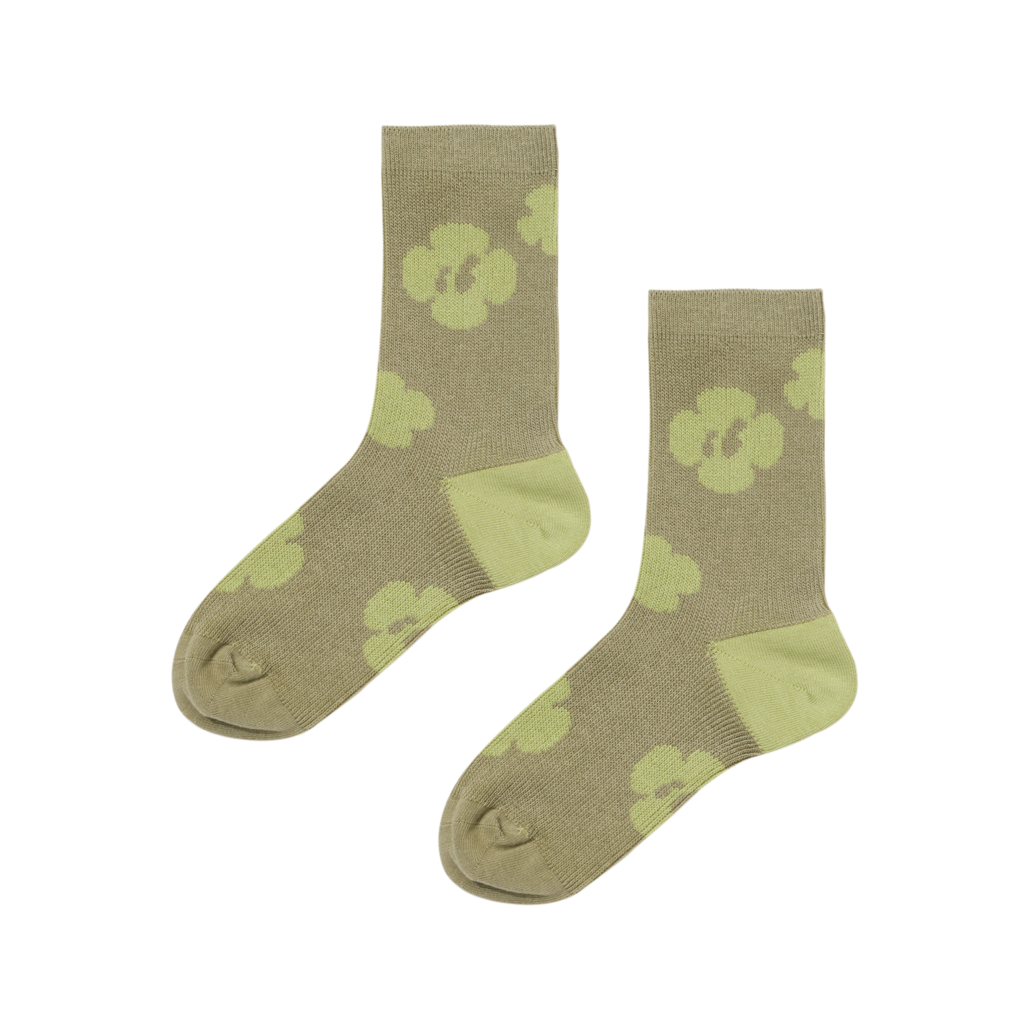 Clover Daily Socks - Green / Lime