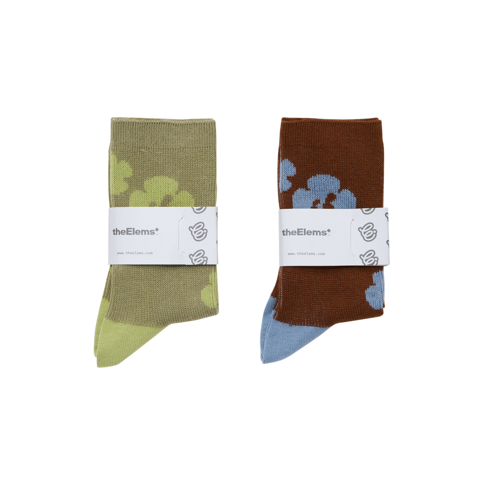Clover Daily Socks - Green / Lime