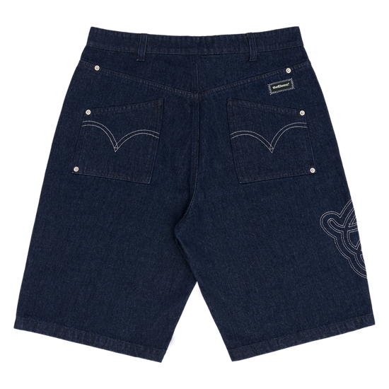 Denim Short - 深藍色