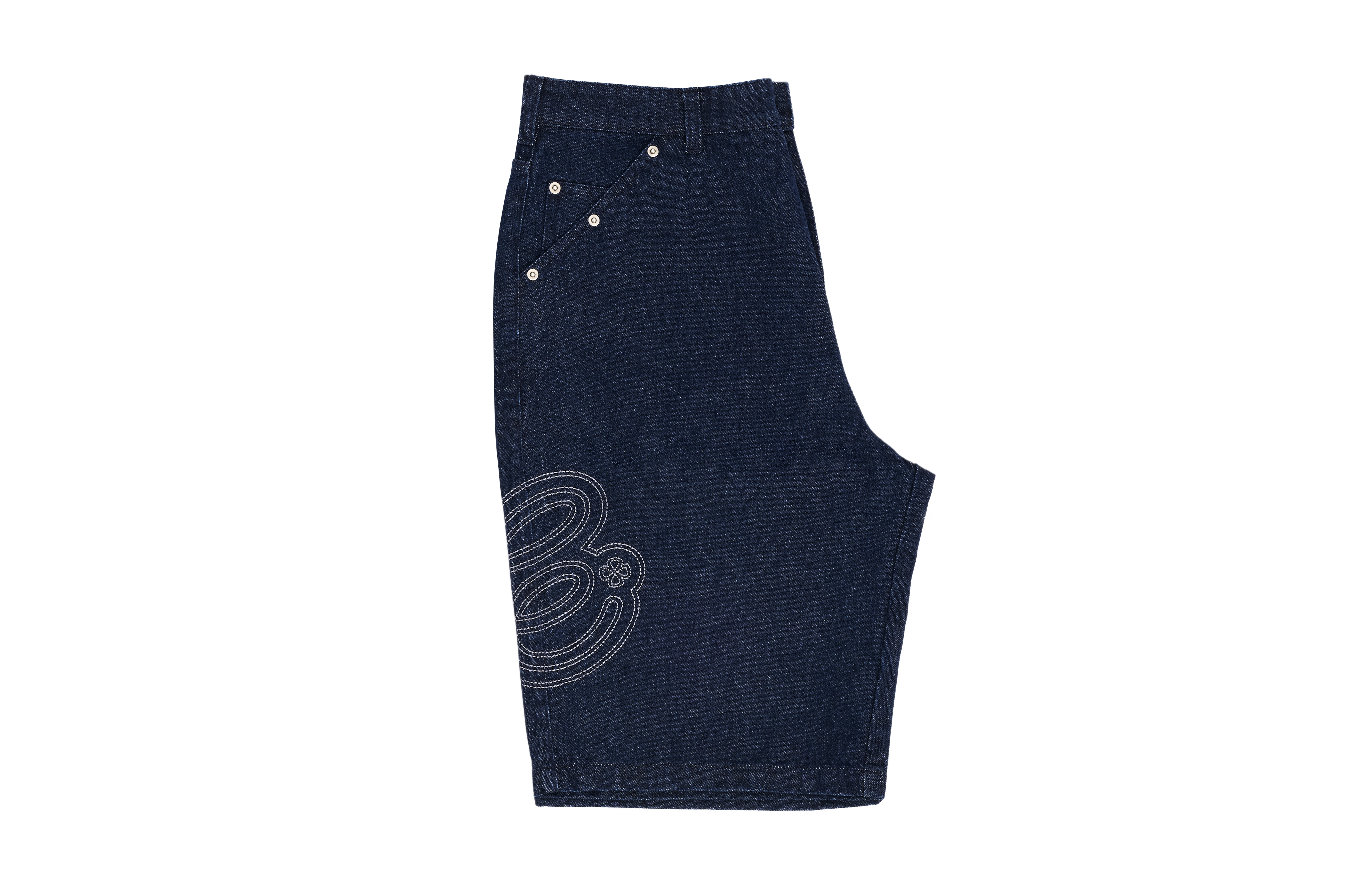 Denim Short - 深藍色