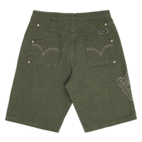 Denim Short - 綠色