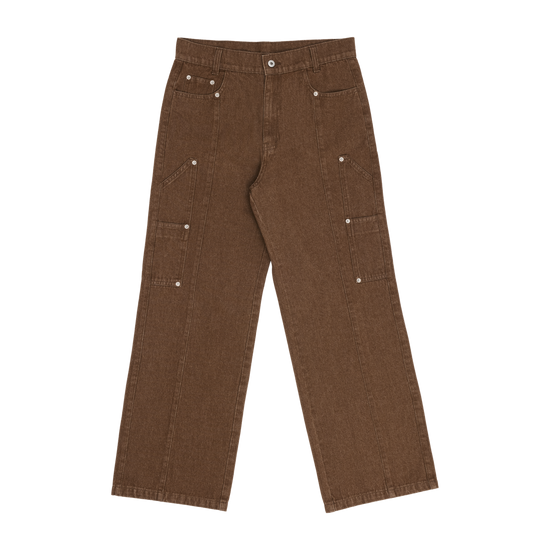Baggy Pants - 咖啡色