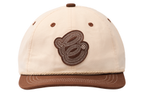 C2 Jukebox 6 Panel Hat - Brown