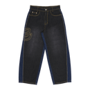 Patchwork Jeans - Dual-tone(Black / Raw)