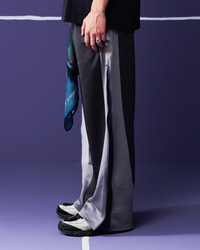 Zip-Off Track Pant - Gray