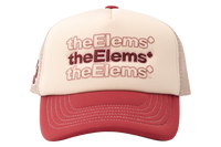 C4 Trucker Hat - Red / Kahki