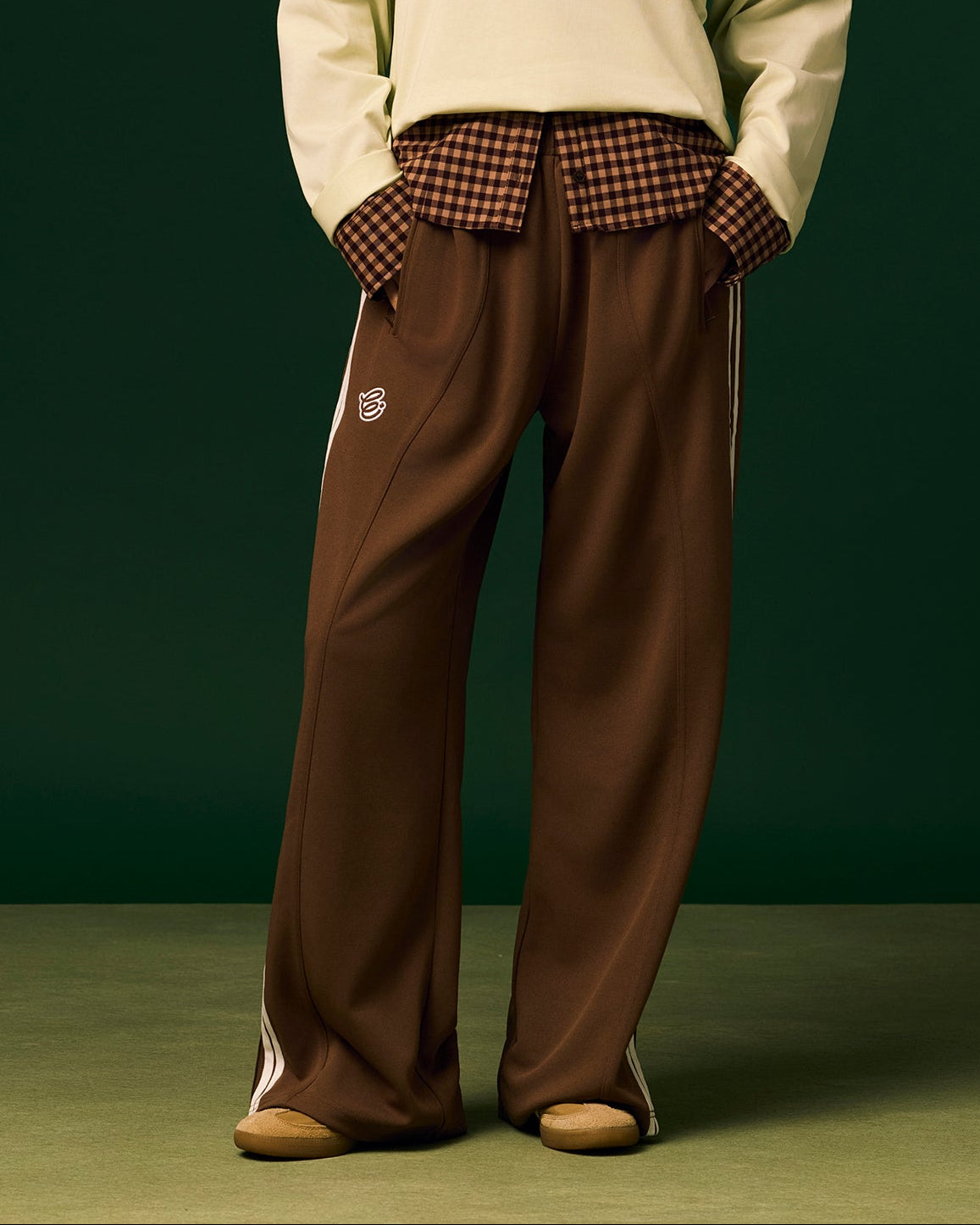 Track Pant - Brown