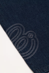 Denim Short - 深藍色