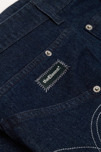 Denim Short - 深藍色