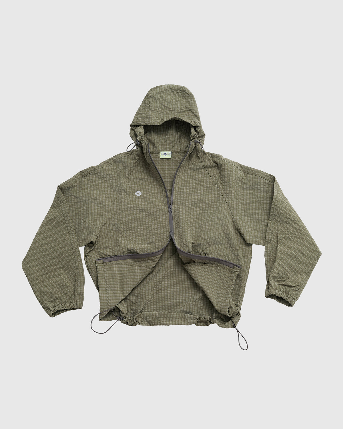 Plaid Windbreaker