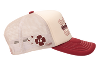 C4 Trucker Hat - Red / Kahki