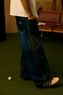 Patchwork Jeans - Dual-tone(Black / Raw)