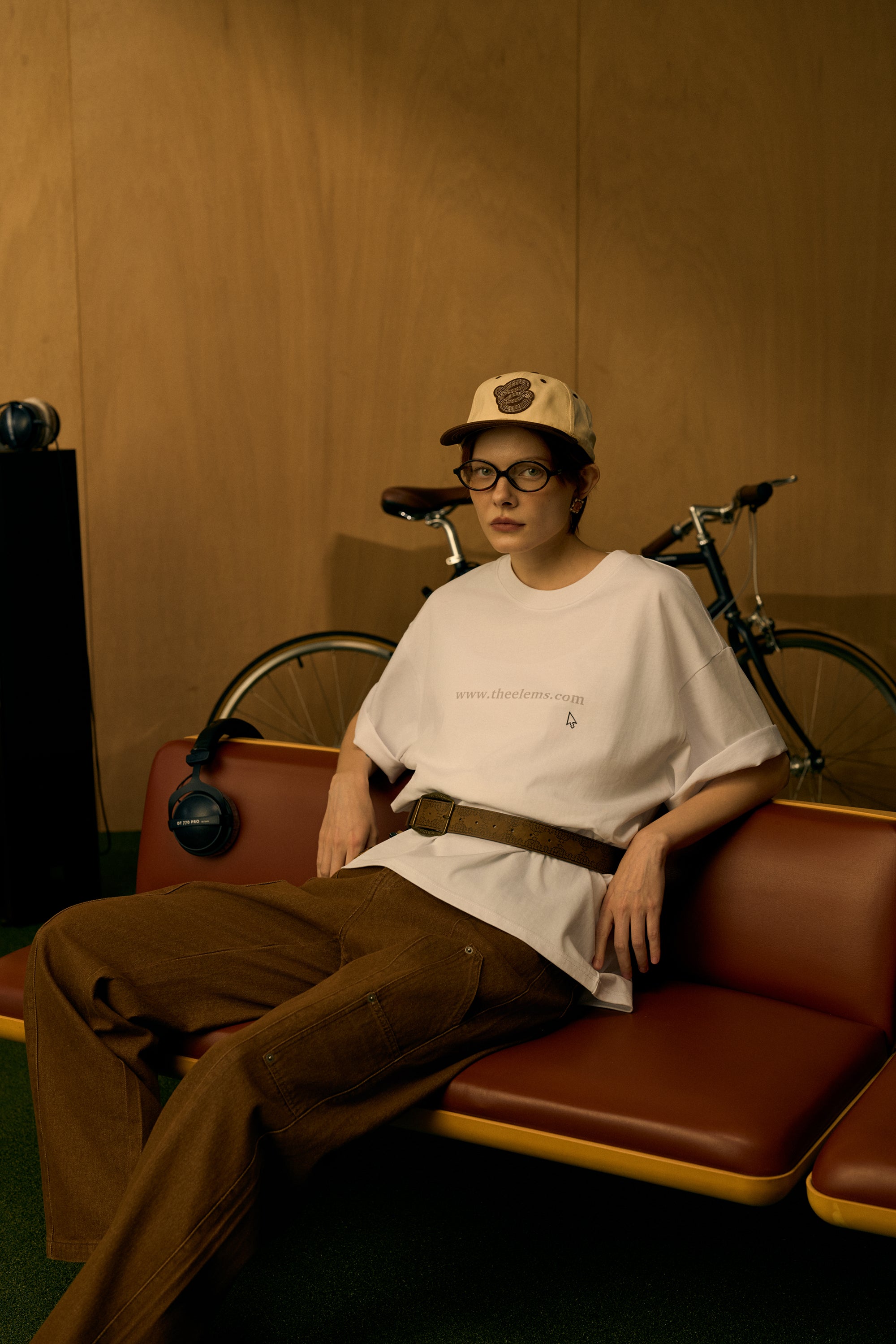 Baggy Pants - 咖啡色