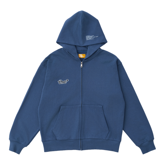 Zip Hoodie - Blue