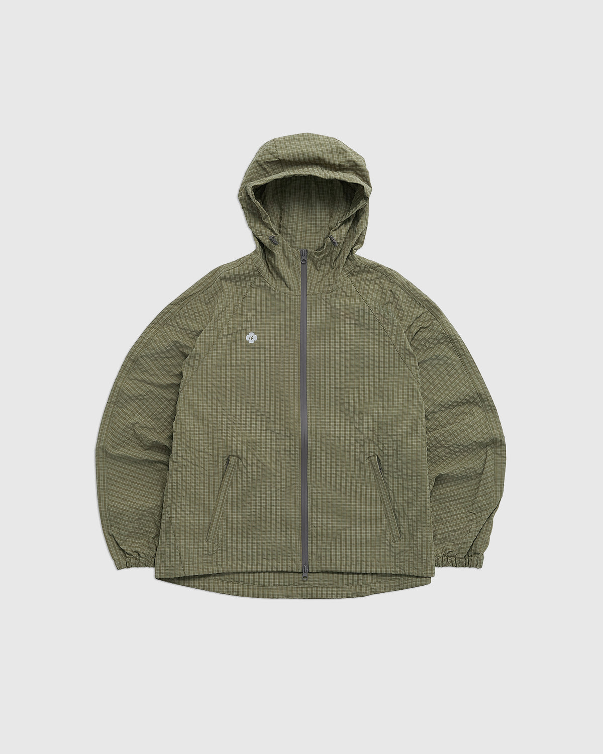 Plaid Windbreaker