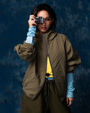 Plaid Windbreaker