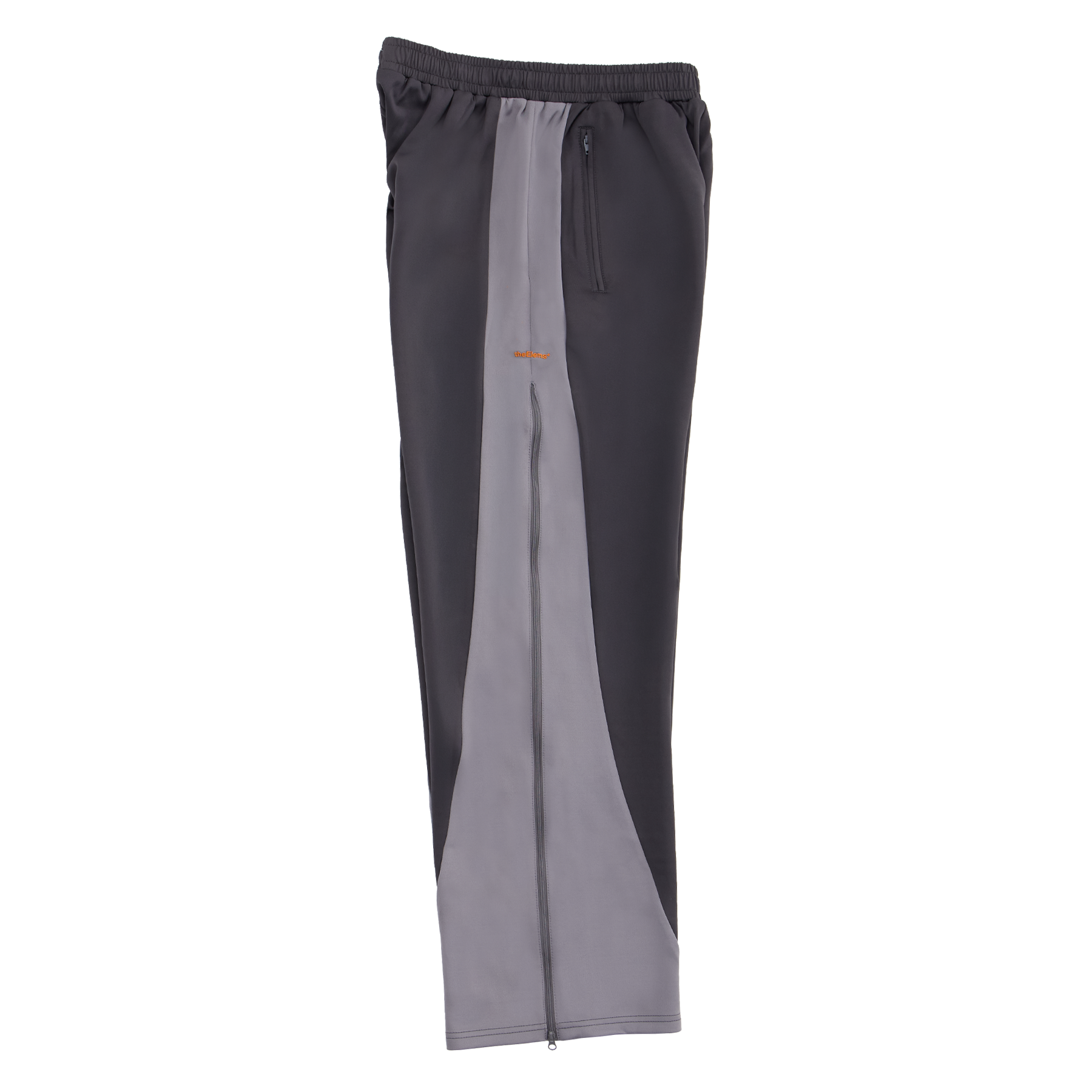Zip-Off Track Pant - Gray