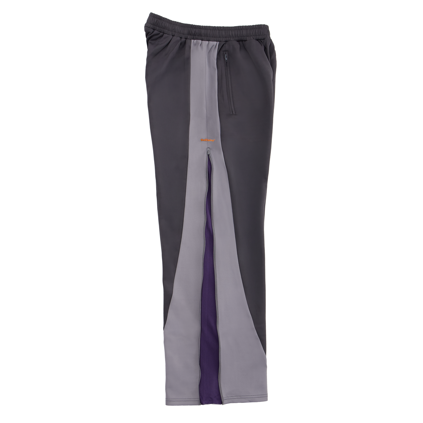 Zip-Off Track Pant - Gray