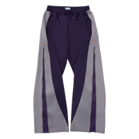 Zip-Off Track Pant - Purple
